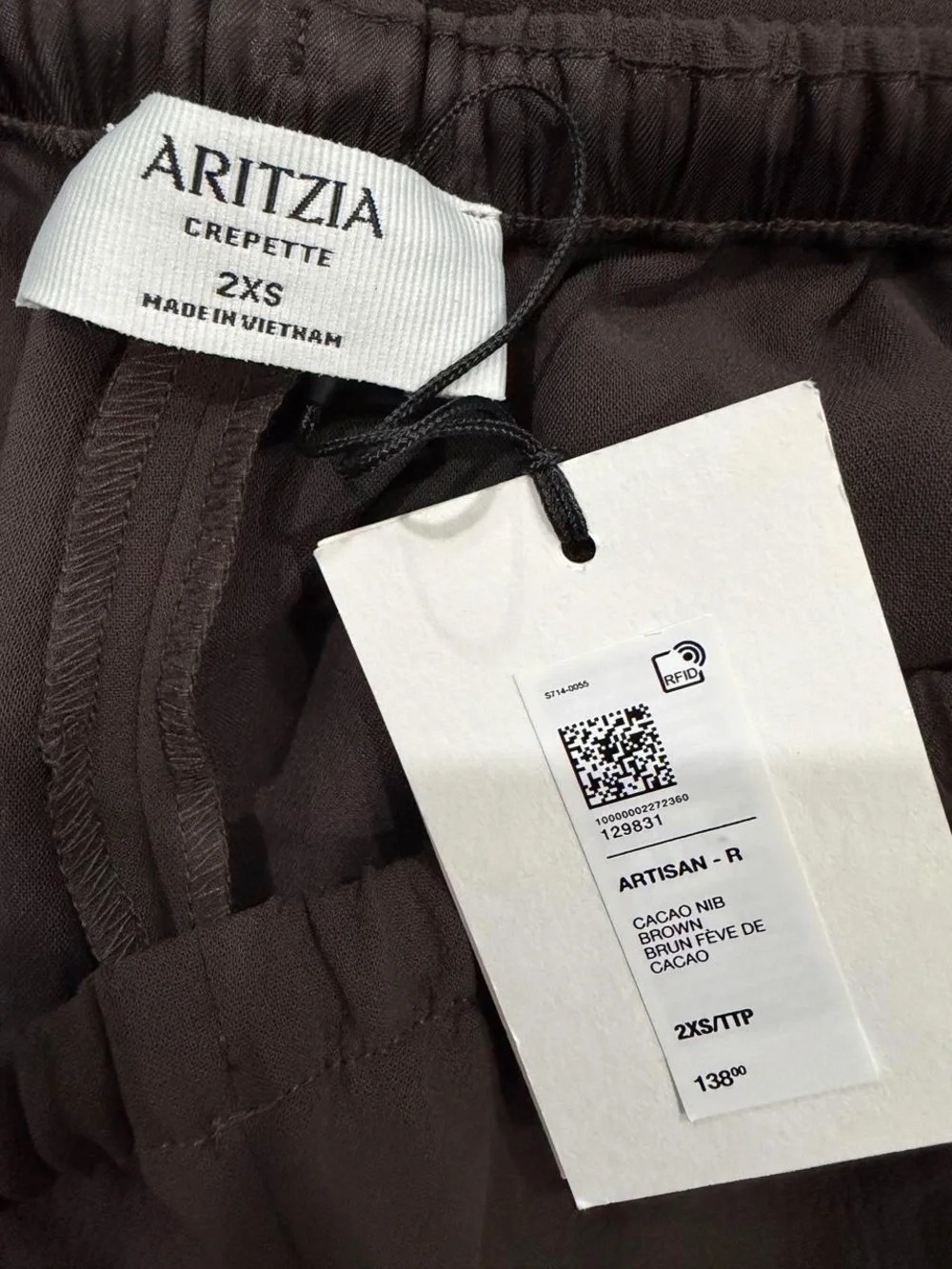 Artisan Pant - Crepette™ Japanese crepe relaxed wide-leg pants with waist ties.